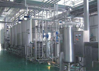 Παχιά UHT γάλακτος μηχανή επεξεργασίας τυριών γραμμών παραγωγής 500L 1000L 2000L πλήρης αυτόματη