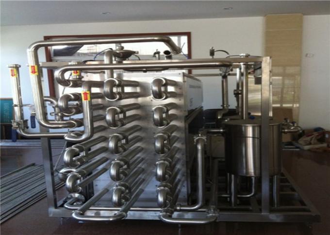 Μηχανή 1000 αποστείρωσης UHT γάλακτος σωληνοειδής εξοπλισμός στιγμιαίας παστερίωσης LPH