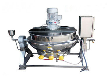 Κίνα καλυμμένη κατσαρόλα KQ100L θέρμανσης 200L 300L ηλεκτρική με τη μεταλλουργική ξύστρα αναμικτών εργοστάσιο