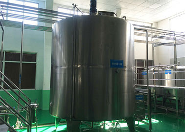 Κίνα Εύκολος καθαρός καλυμμένος τύπος δεξαμενών αποθήκευσης ανοξείδωτου υγρός για την παραγωγή γάλακτος εργοστάσιο
