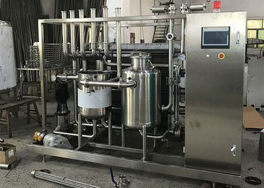 Κίνα Υγρή μηχανή γάλακτος UHT χυμού, ημι αυτόματος εξοπλισμός αποστειρωτή τύπων πιάτων εργοστάσιο