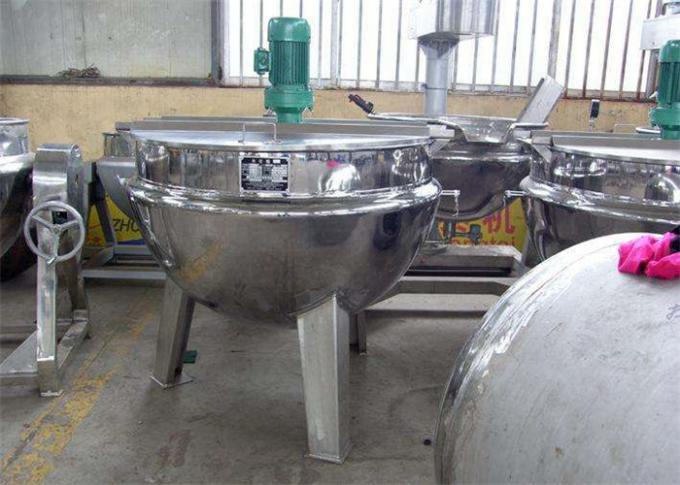 Βιομηχανική καλυμμένη κατσαρόλα ατμού/κατσαρόλα μαρμελάδας για την παραγωγή της κόλλας μαρμελάδας σάλτσας